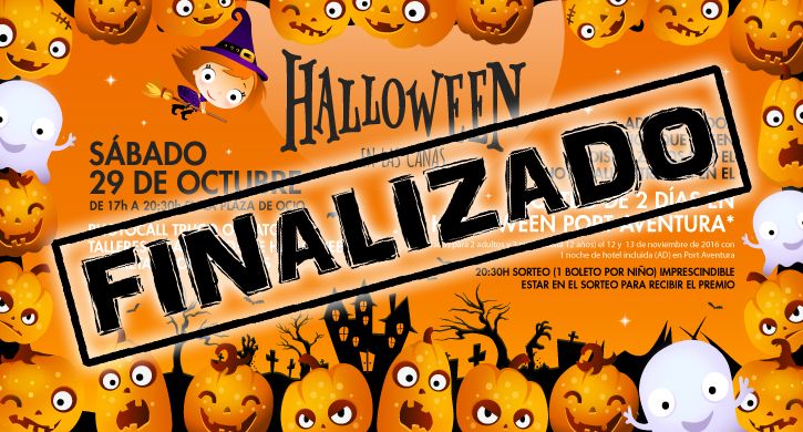Este sábado 29 de Octubre fiesta de Halloween en Las Cañas
