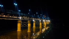 Puente sobre el Ebro.