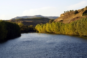 Ebro en su paso por San Vicente de la Sonsierra